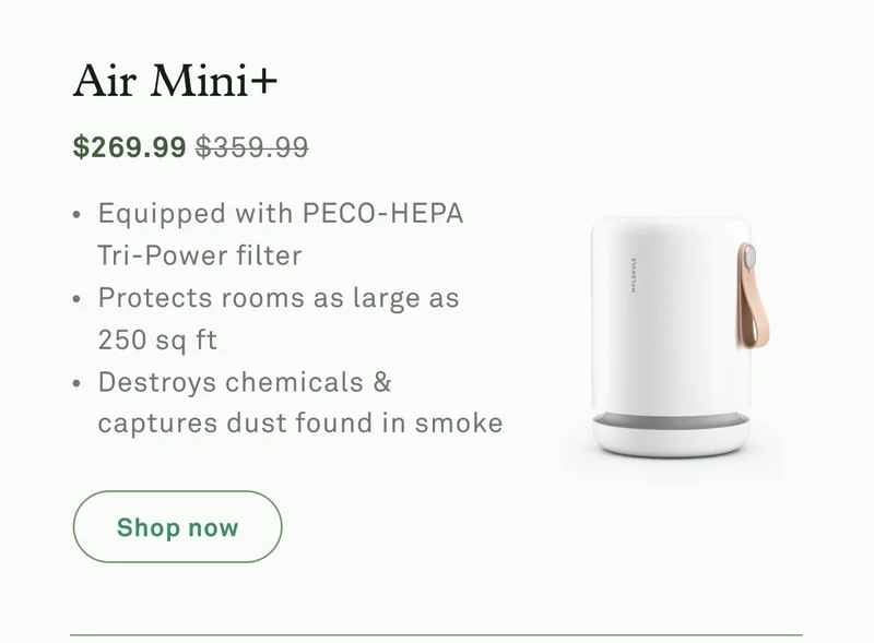 25% off purifiers