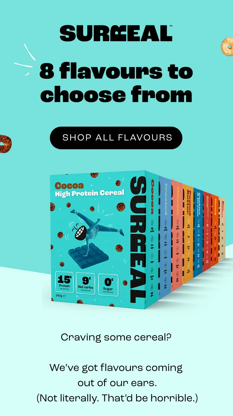 8 Flavours to choose from
