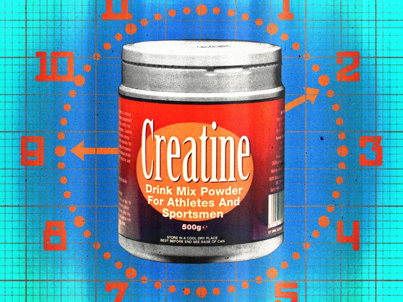Image may contain: Can, Tin, and Cup, best time to take creatine