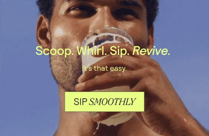 SCOOP. WHIRL. SIP. REVIVE.