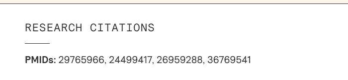 RESEARCH CITATIONS