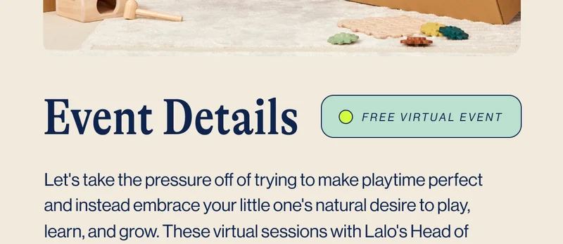 Event Details. FREE VIRTUAL EVENT