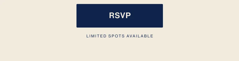 RSVP. LIMITED SPOTS AVAILABLE