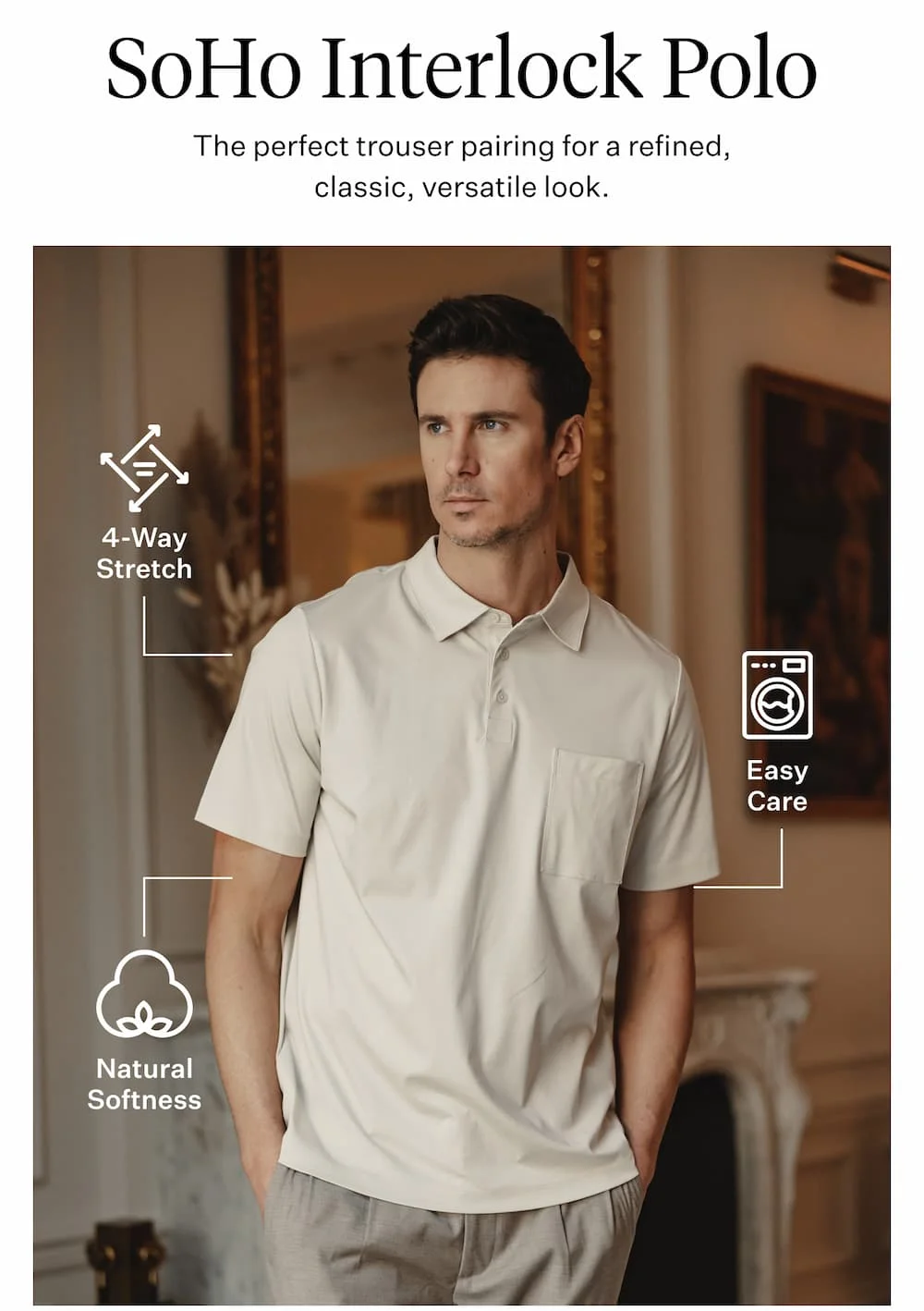 SoHo Interlock Polo