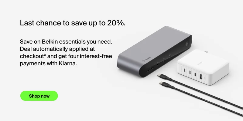 Be ready for today with Belkin.
