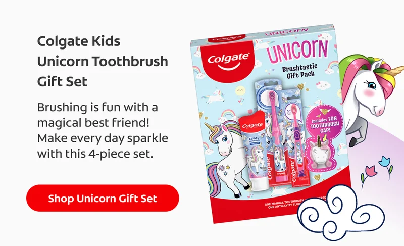 Colgate Kids Unicorn Toothbrush Gift Set