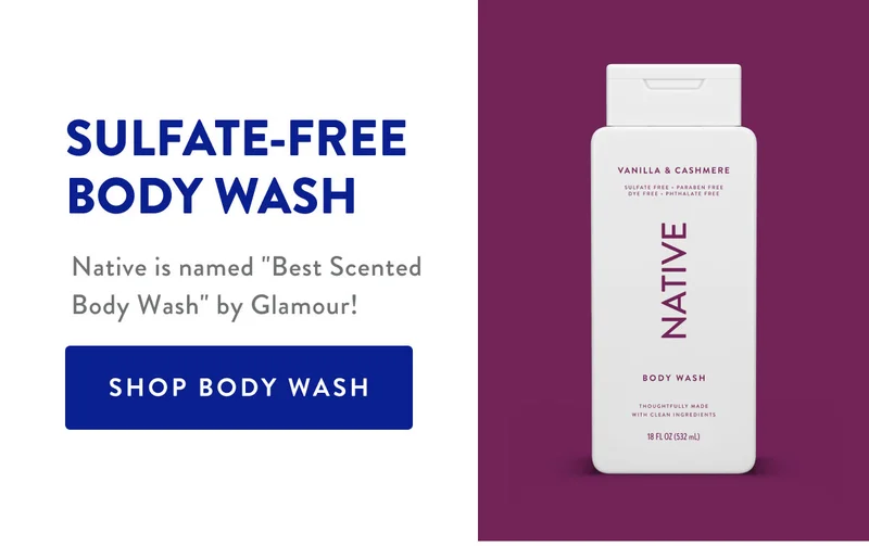 SULFATE-FREE BODY WASH | 9 ingredients to embrace nature! | SHOP BODY WASH