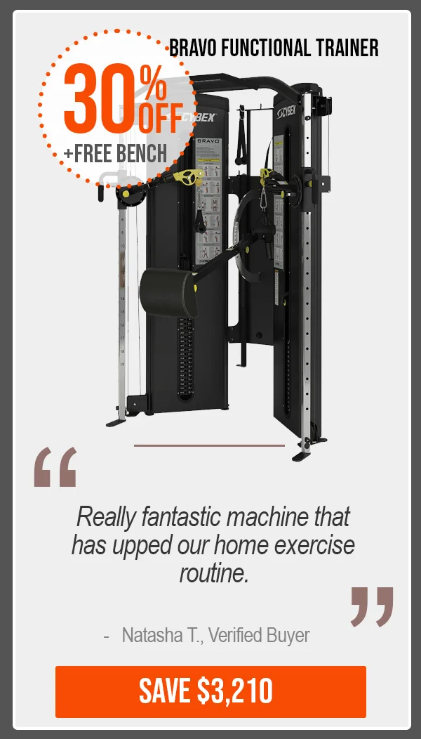 20% OFF - Bravo Advanced Functional Trainer (Compact) - Outlet