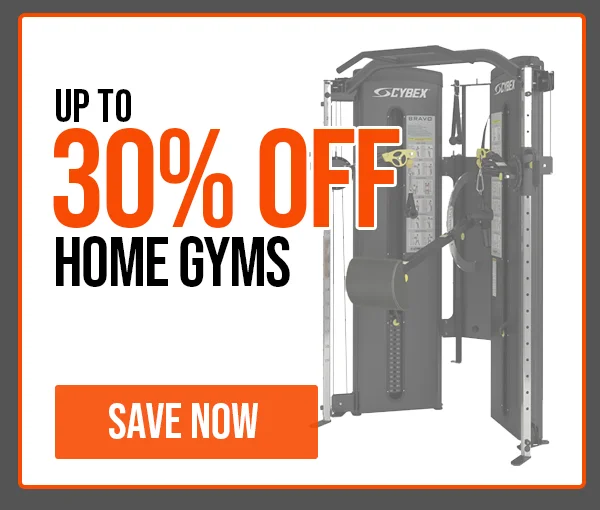 Up To 30% off Home Gyms