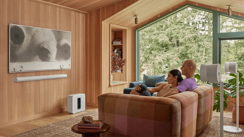 lifestyle sonos boost and soundbar