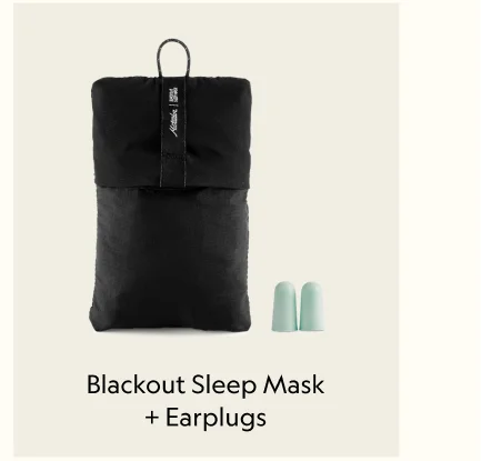 Blackout Sleep Mask + Earplugs