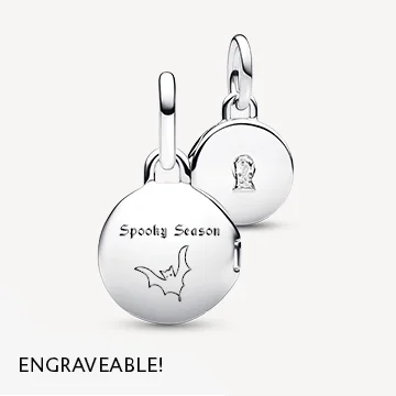 Openable & Engravable Love Locket Dangle Charm