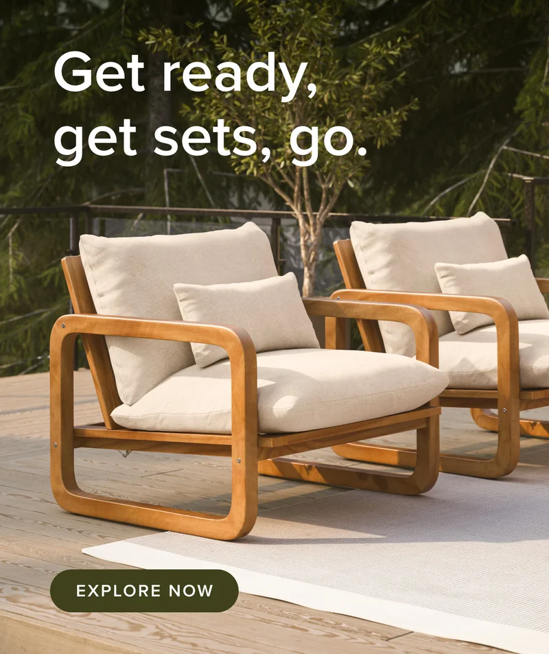Get ready, get sets, go. Explore now.