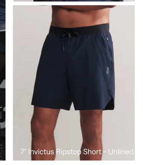 7 Invictus Ripstop Short - Lined