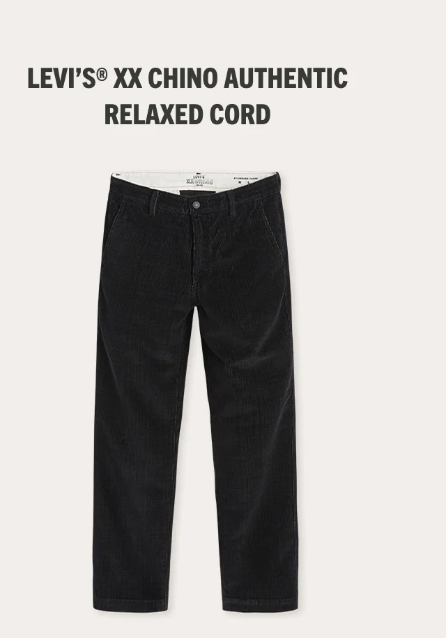 LEVI'S® XX CHINO AUTHENTIC RELAXED CORD