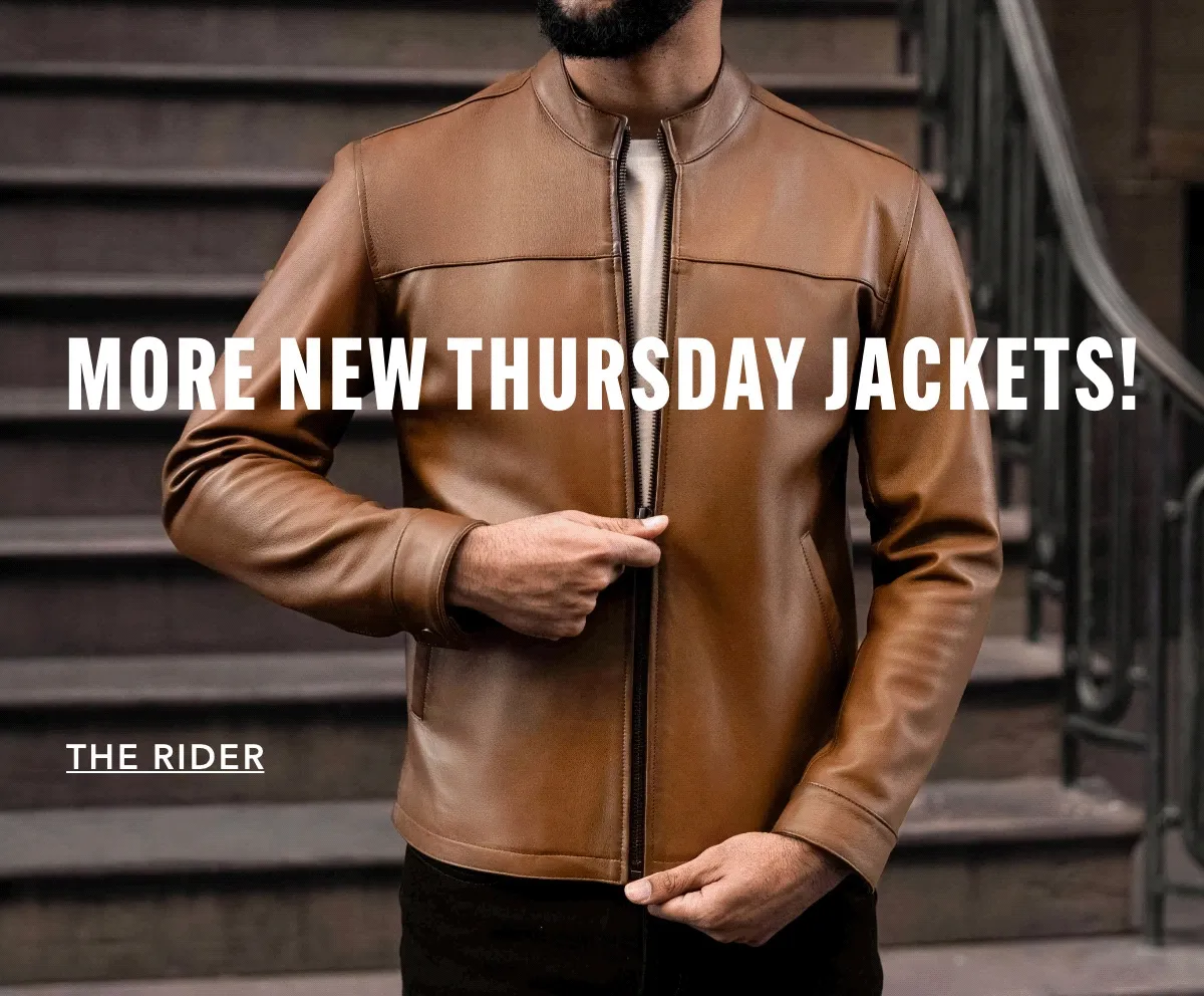 More New Thursday Jackets!