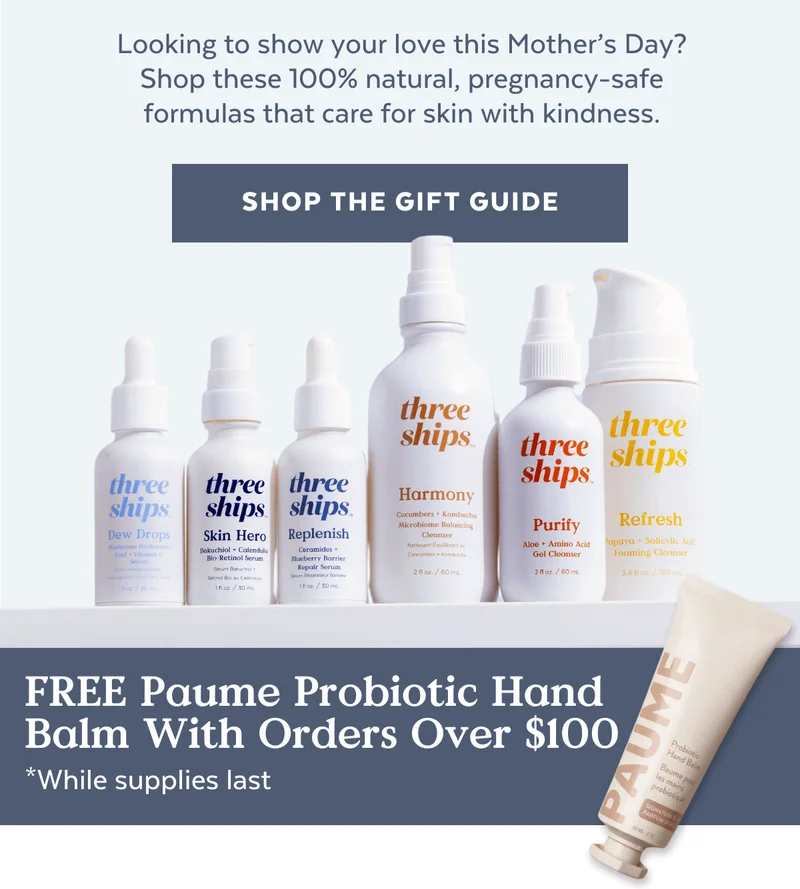 Looking to show your love this Mother’s Day? Shop these 100% natural, pregnancy-safe formulas that care for skin with kindness.