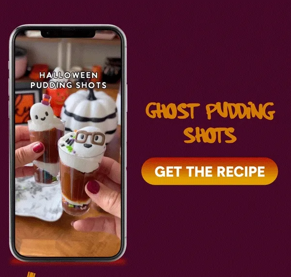 Ghost Pudding Shots