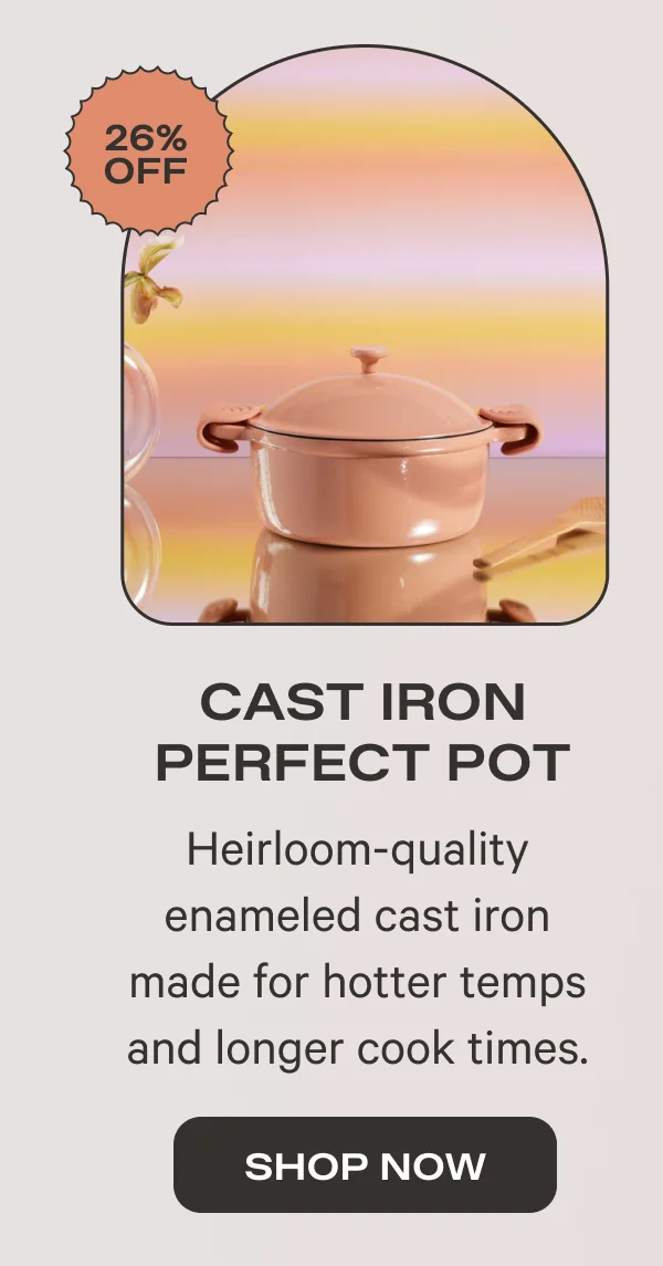 Cast Iron Perfect Pot | SHOP NOW