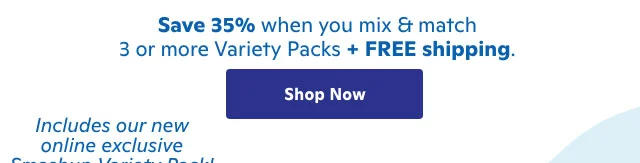Today only! Save 35% when you mix & match