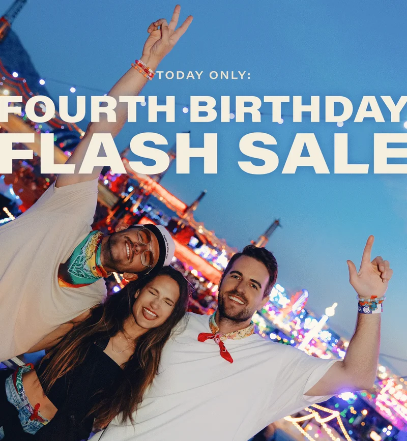 Today only: FOURTH BIRTHDAY FLASH SALE