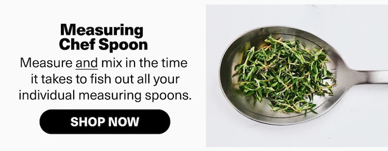 Measuring  Chef Spoon | Measure and mix in the time  it takes to fish out all your individual measuring spoons.
