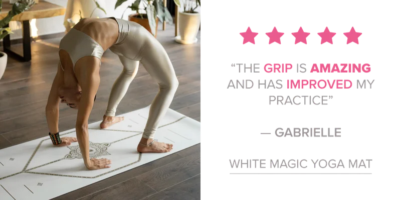 White Magic Yoga Mat