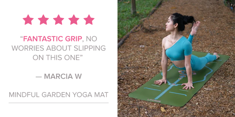 Mindful Garden Olive yoga Mat
