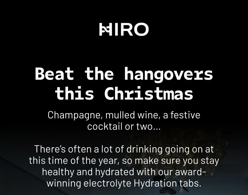 Beat the hangovers