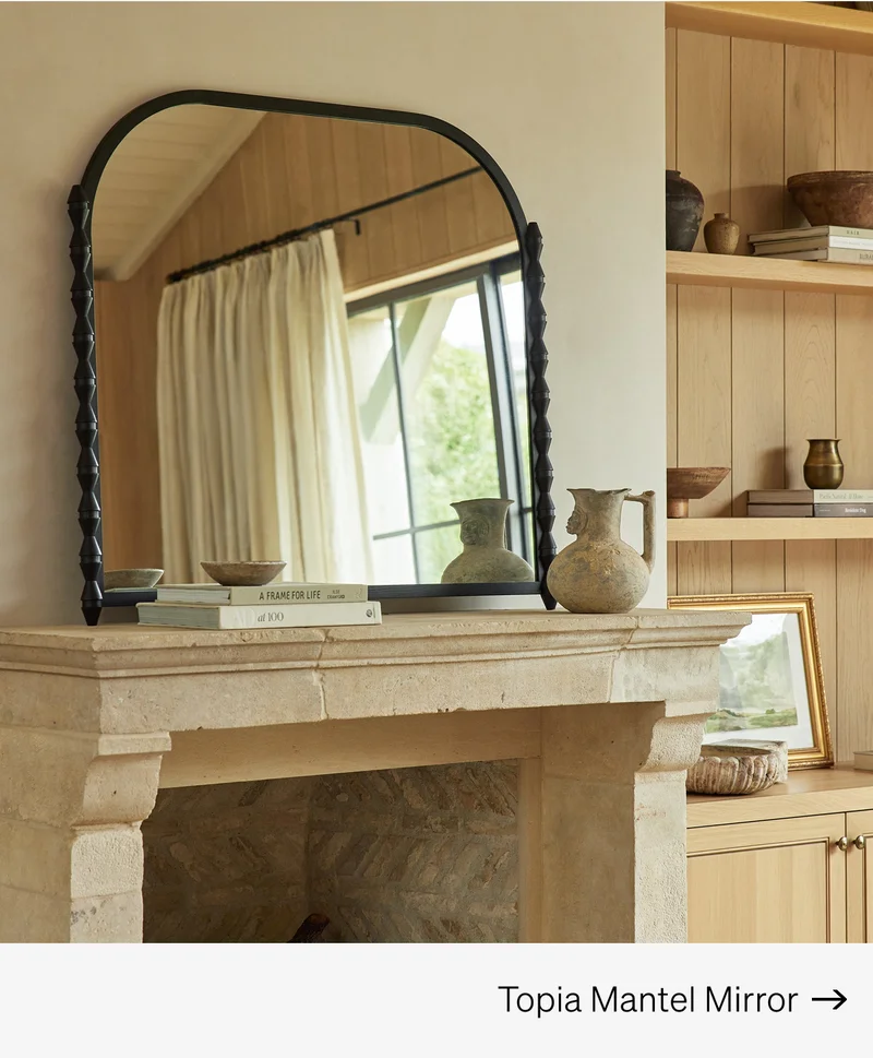 Shop Topia Mantel Mirror