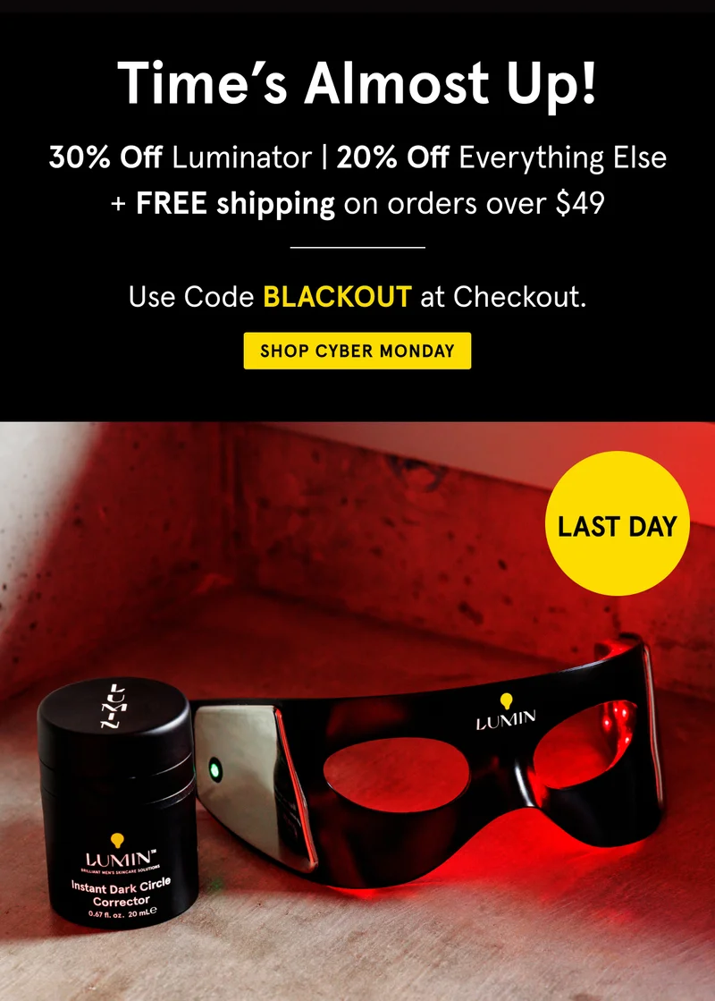 30% Off Luminator LED Eye Mask: Use code BLACKOUT at Checkout. Plus, Free Shipping on Orders Over $49.Shop the Sale!