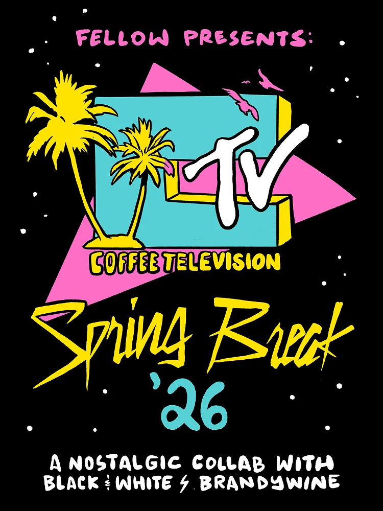 Fellow Presents: Spring Break '26. A nostalgic collab with Black & White Brandywine