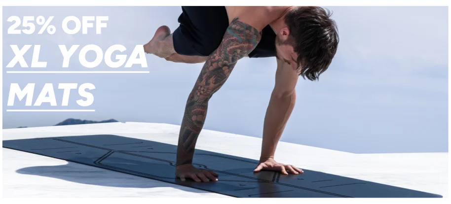 25% off XL Yoga Mats