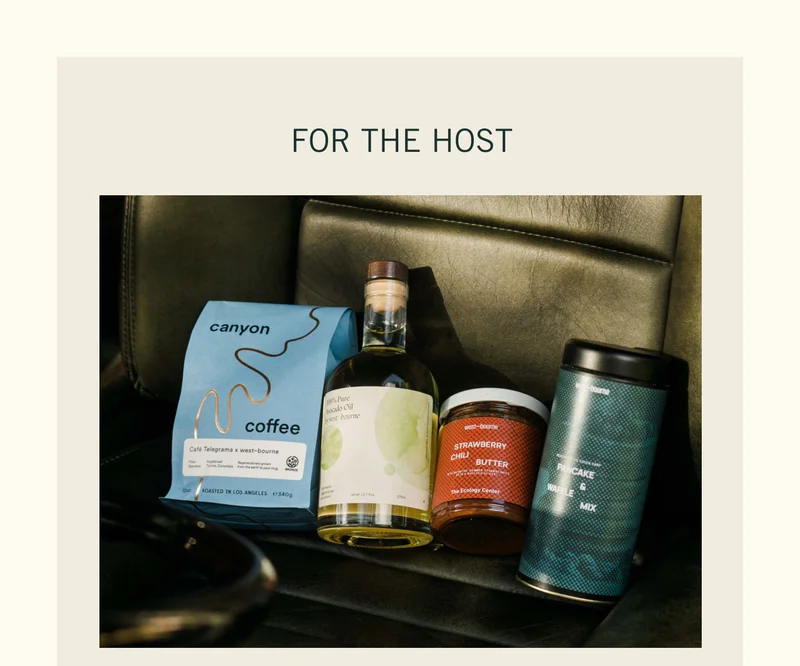 For the Host