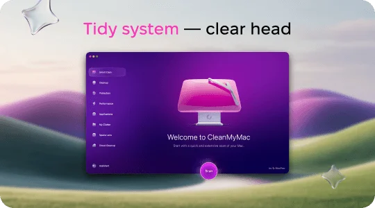 Tidy system. Clear head.