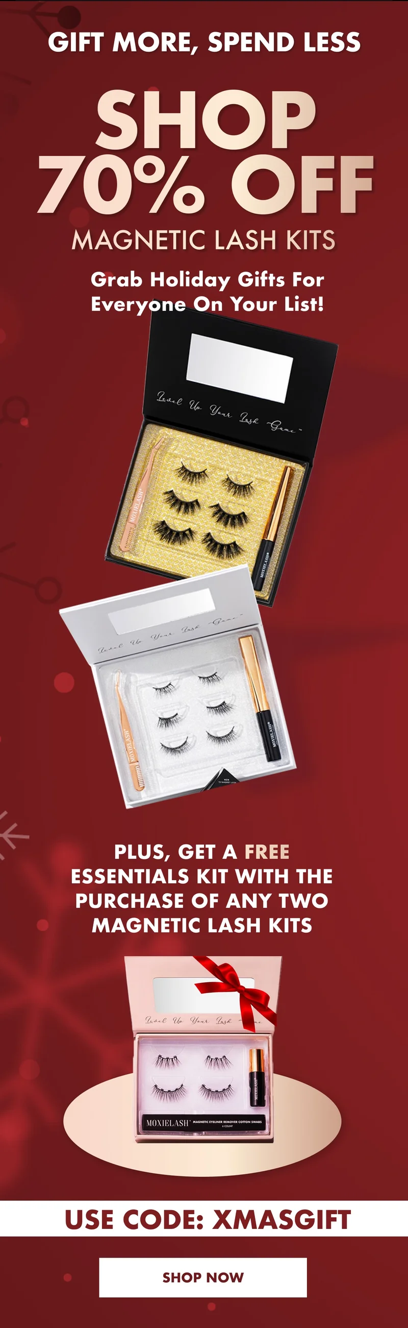 Use code: Xmasgift