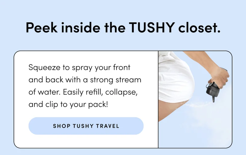 SHOP TUSHY TRAVEL