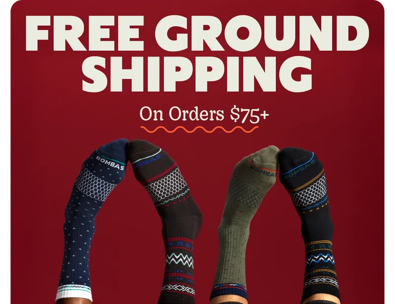FREE GROUND SHIPPING | On Orders $75+
