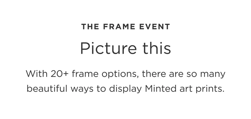 A Frame for Every Piece