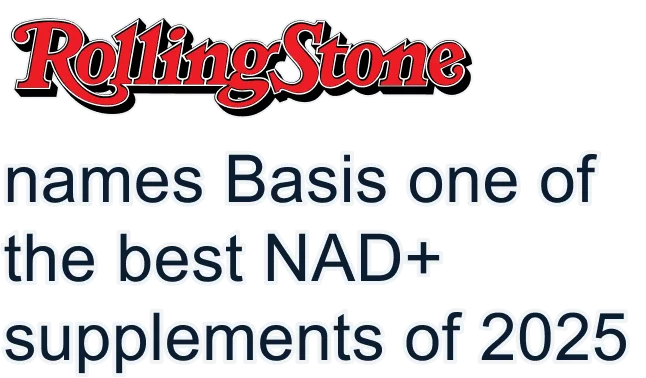 RollingStones names Basis one of the best NAD+ supplements of 2025