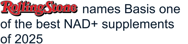 RollingStones names Basis one of the best NAD+ supplements of 2025