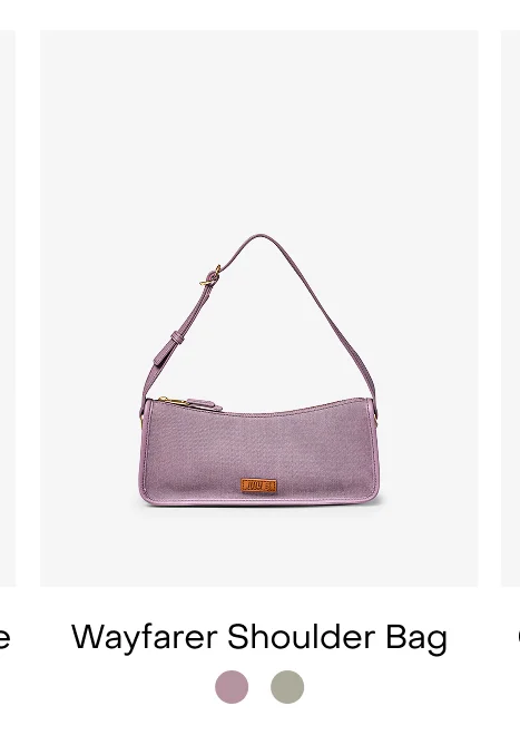 Wayfarer Shoulder Bag