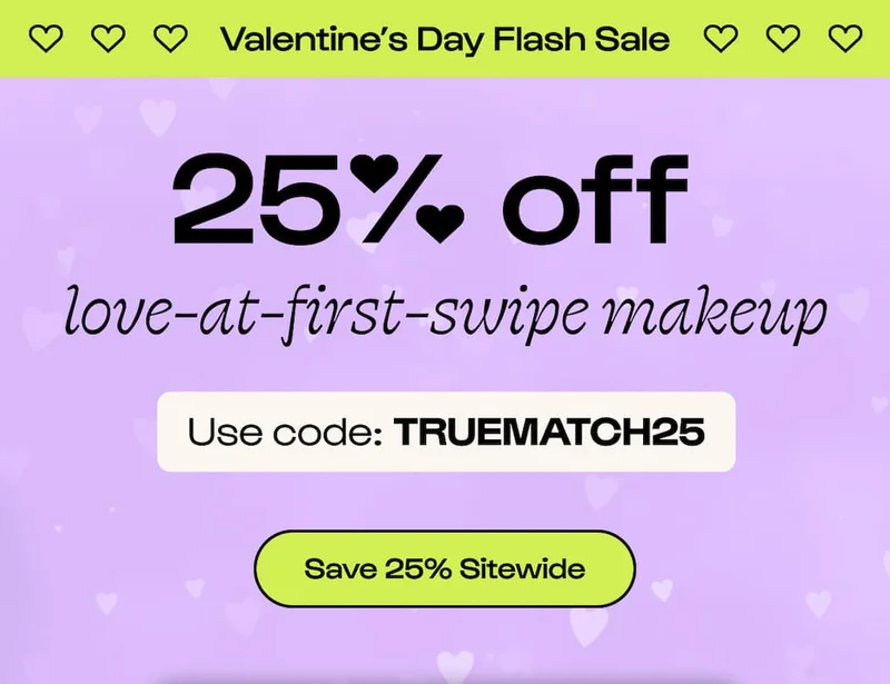 25% off with code TRUEMATCH25