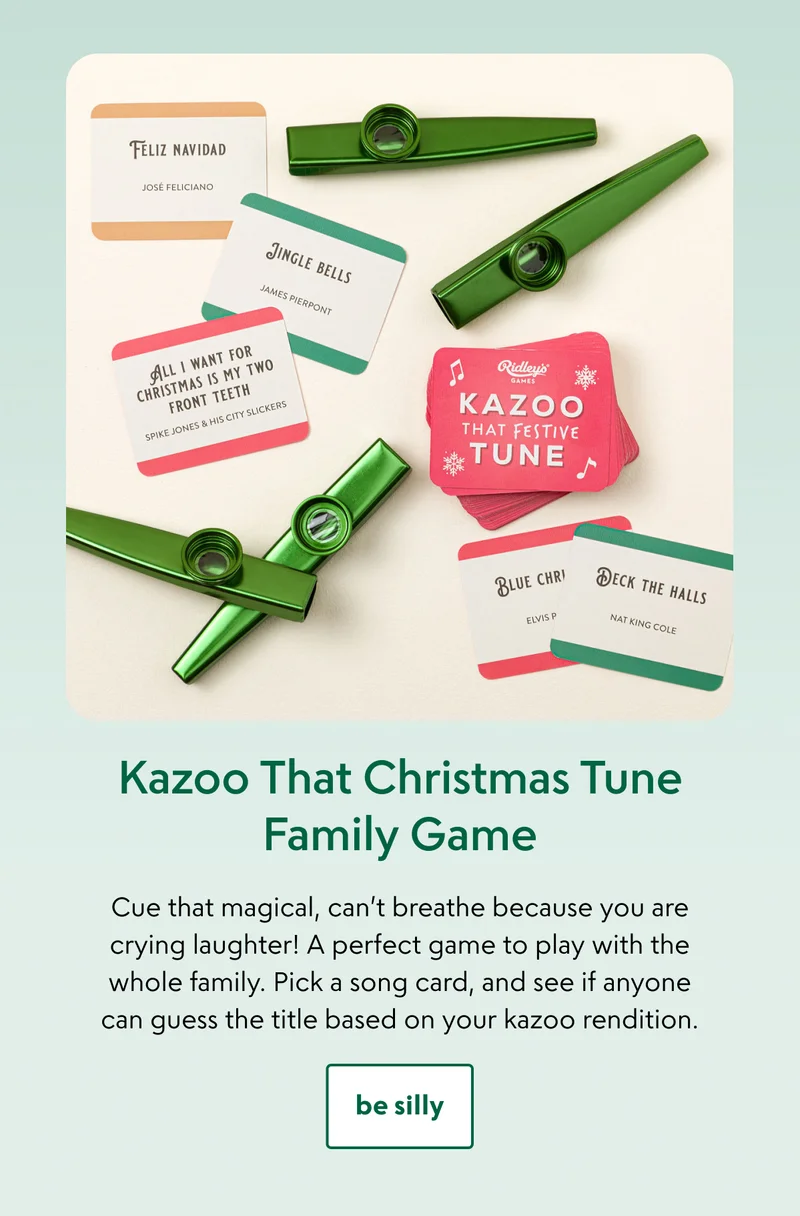 Kazoo That Christmas Tune Family Game