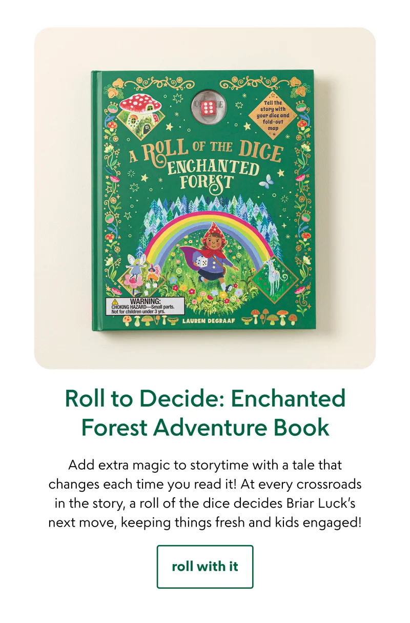 Roll to Decide: Enchanted Forest Adventure Book
