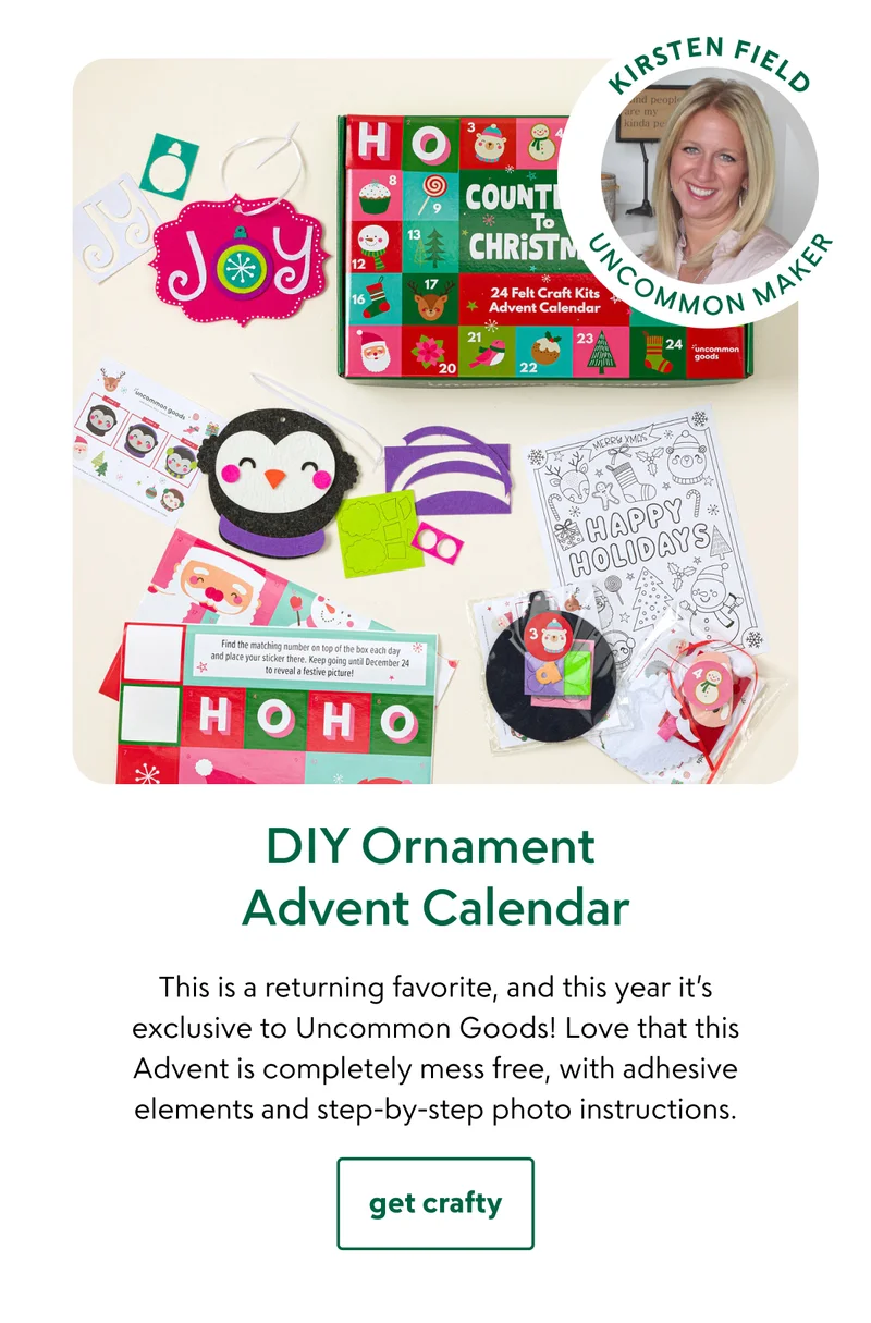 DIY Ornament Advent Calendar