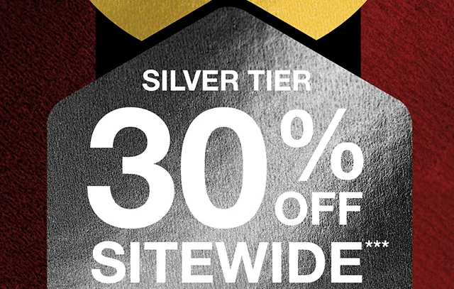 Silver Tier 30% Off Sitewide