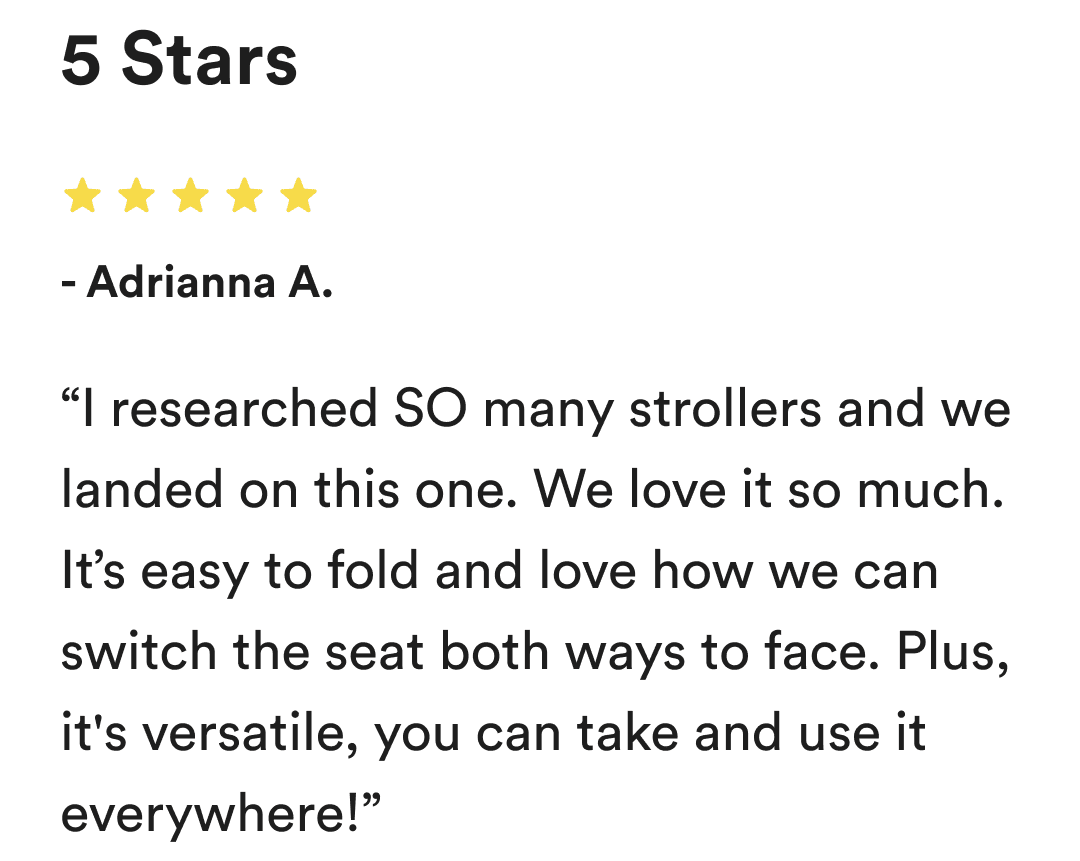 customer review