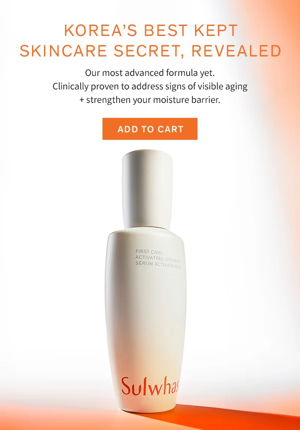 Korea;s Best Kept Secret: First Care Activating Serum VI