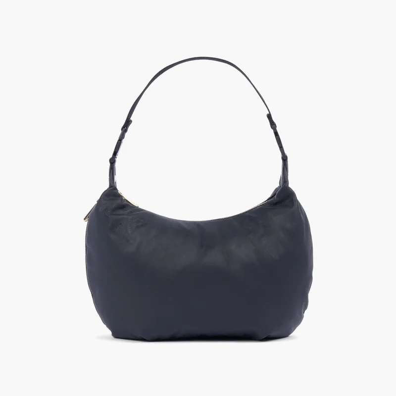 Image of Aoyama - Sheepskin Leather - Navy